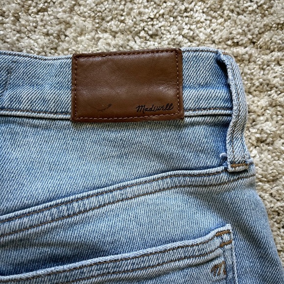 Madewell Women’s The Perfect Vintage Jean Distressed Raw Hem Light Wash Size 24 - Picture 11 of 11